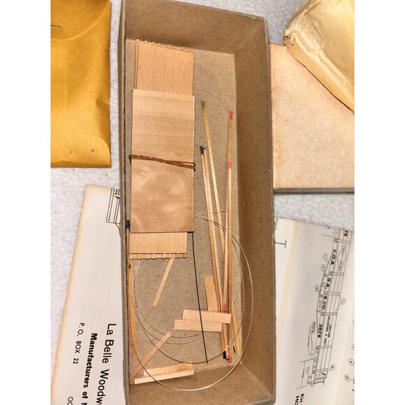 La Belle Astoria & Columbia River Flat Car Kit # HO-50, 1 car Kit HO Scale - Picture 4 of 6